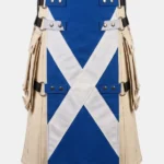 White Cross Fashion Hybrid Kilt