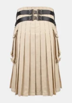 White Cross Fashion Hybrid Kilt Back