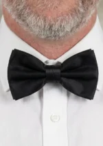 Black Bow Tie Front