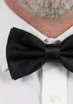 Black Bow Tie Side