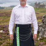 Black Firefighter Utility Kilt
