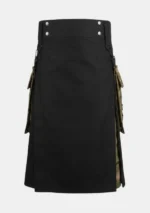 Black Hybrid Tactical Kilt
