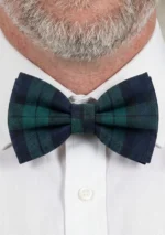 Black Watch Tartan Bow Tie Front