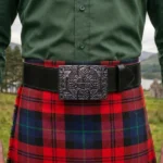 Celtic Cross Knot Work Kilt Belt Buckle