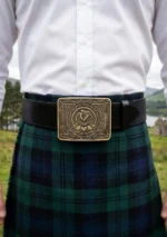 Harp Claddagh Kilt Belt Buckle