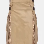 Khaki & Camo Hybrid Kilt