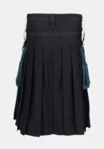 Macdonald Hybrid Tartan Kilt Back