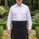Men's Black Hybrid Tactical Kilt
