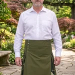Men's Scottish Brown Hiking Kilt