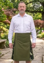 Men's Scottish Brown Hiking Kilt