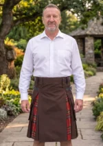 Men's Scottish Brown Hybrid Kilt