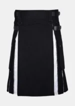 Modern Black & White Utility Kilt