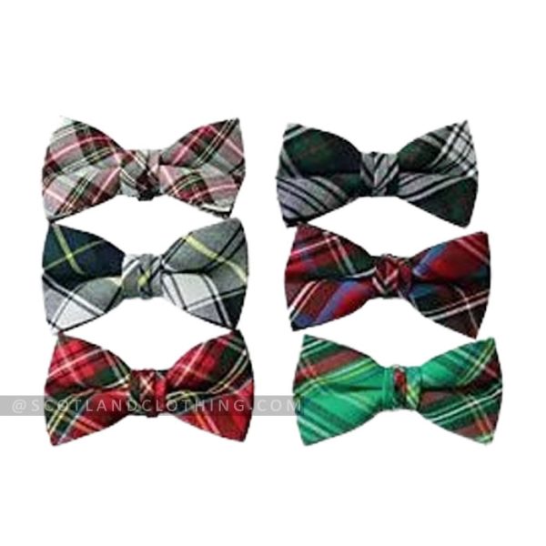 Premium Quality Scottish Tartan Bow Tie Design 2