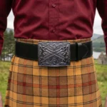 Saltire Kilt Belt Buckle