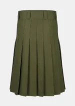 Scottish Brown Hiking Kilt Back