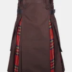 Scottish Brown Hybrid Kilt