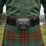 Shamrock Kilt Belt Buckle