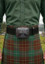 Shamrock Kilt Belt Buckle