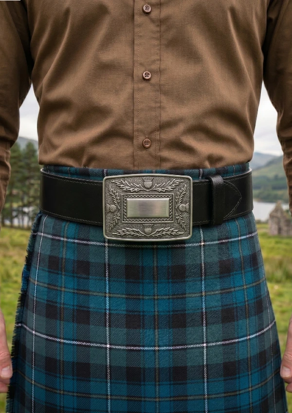Thistle Kilt Belt Buckle Thistle Kilt Belt Buckle