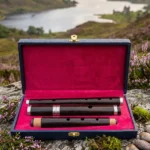 Black Finish Rosewood Flute