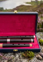 Black Finish Rosewood Flutes