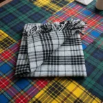 Grey Granite Tartan Fly Plaid