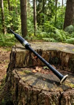 Long Black Wood Practice Chanter