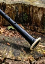 Long Black Wood Practice Chanter Bottom