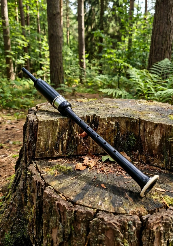 Long Black Wood Practice Chanter Long Black Wood Practice Chanter