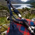 Navy Blue Silk Bagpipe Cord