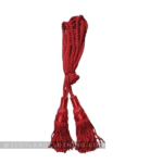 Premium Quality Scottish Red Silk Bagpipe Cord Design 1