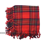 Premium Quality Scottish Royal Stewart Tartan Fly Plaid Design 1