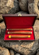 Scottish Rosewood Flute Front View