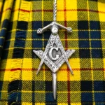 Masonic Kilt Pin