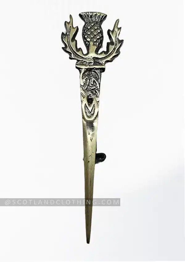 Premium Quality Scottish Sword Kilt Pin Antique Heritage Charm