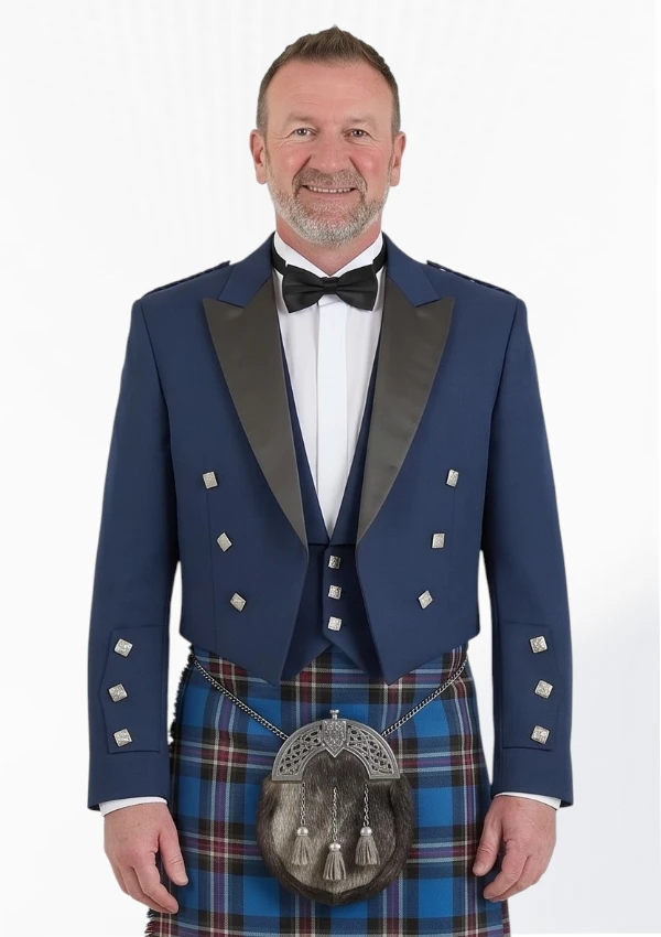 Blue Prince Charlie Jacket with Vest Front View