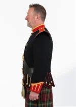 Military Drummer Doublets Bagpiper Jacket Right Side View