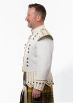 Off White Military Drummer Doublet Jacket Left Side View