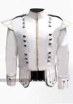 Premium Quality Off White Military Drummer Doublet Jacket
