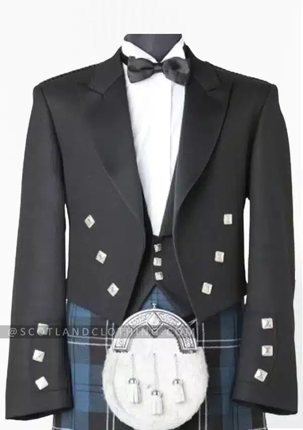 Premium Quality Prince Charlie Jacket with Vest