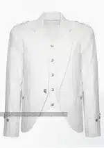 Premium Quality White Argyle Jacket
