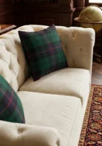 Armstrong Tartan Cushion Side