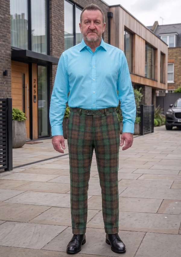 Brown Watch Tartan Trouser