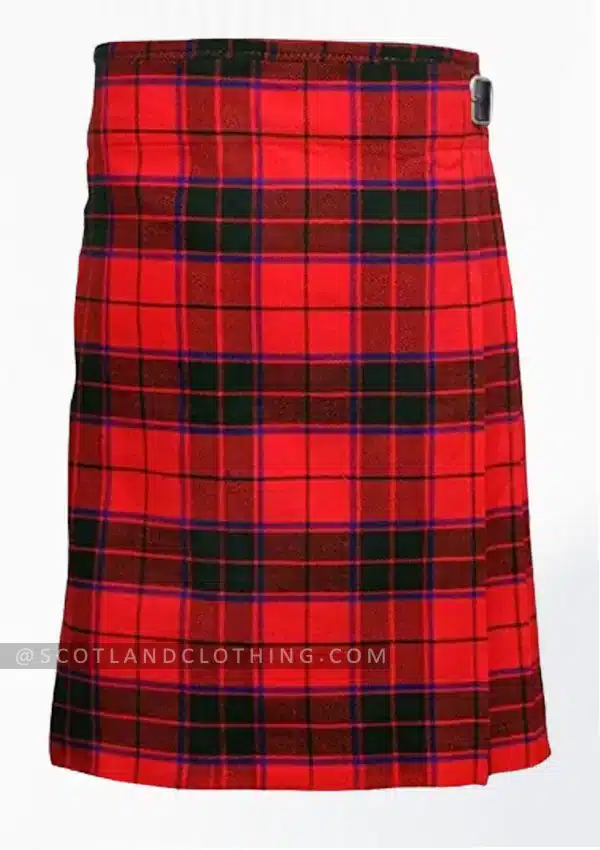 Cameron Red Tartan Kilt Scottish Elegance