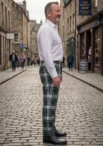 Dress Gordon Tartan Trouser Right
