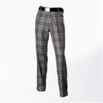 Custom Made Grey Granite Tartan Trouser