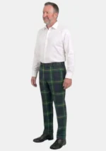 Hand Made Gordon Tartan Trouser Men Left