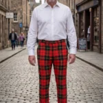 Hand Made Wallace Tartan Trouser