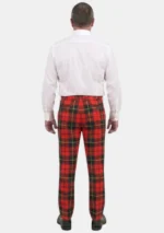 Hand Made Wallace Tartan Trouser Men Back