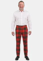 Hand Made Wallace Tartan Trouser Men Front
